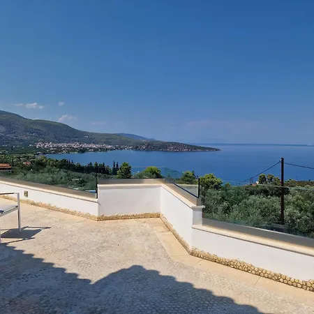 Arian Mit Tollem Meeresblick Und Luxusausstattung In Gialasi Villa