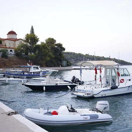 빌라 Arian Mit Tollem Meeresblick Und Luxusausstattung In Gialasi *